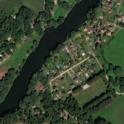 Satellite imagery of [Týn nad Vltavou-Koloděje] chapel sanctus t., CZ