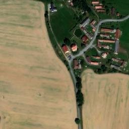 Satellite imagery of [Březnice u Bechyně] chapel sanctus t., CZ