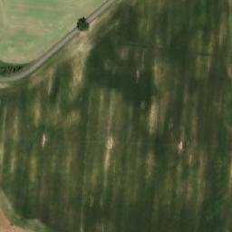 Satellite imagery of [Komárov u Soběslavi] chapel sanctus t., CZ