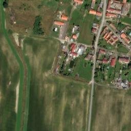Satellite imagery of [Komárov u Soběslavi] chapel sanctus t., CZ