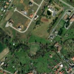 Satellite imagery of St.Martin[Luleč] church t., CZ