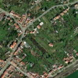 Satellite imagery of St.Martin[Luleč] church t., CZ