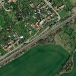 Satellite imagery of St.Martin[Luleč] church t., CZ