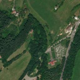 Satellite imagery of [Jasenná na Moravě] evang. church t., CZ