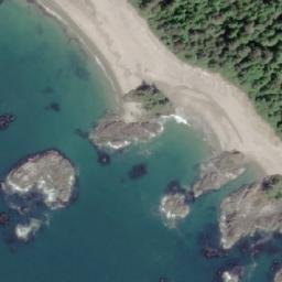 Satellite imagery of Kutcous Point, CA