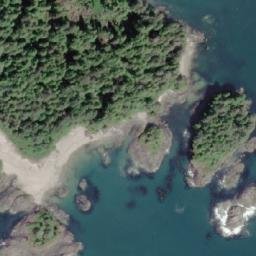 Satellite imagery of Kutcous Point, CA