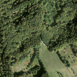 Satellite imagery of cairn, FR