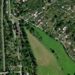 Satellite imagery of Lachema [Brno-Řečkovice] factory chimney, CZ