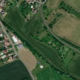 Satellite imagery of [Zborovice] church t., CZ