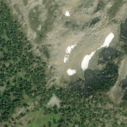 Satellite imagery of Mount Hansen, CA