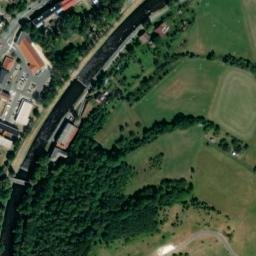 Satellite imagery of SOLO [Sušice nad Otavou] former matches factory chimney, CZ