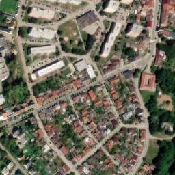Satellite imagery of [Nová Včelnice] church t., CZ