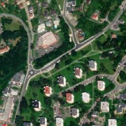 Satellite imagery of [Zlín] church t., CZ