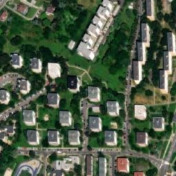 Satellite imagery of [Zlín] church t., CZ