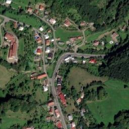 Satellite imagery of [Pozděchov] church t., CZ