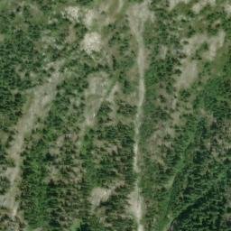 Satellite imagery of Mount Hansen, CA