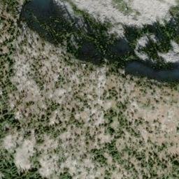 Satellite imagery of Mount Gladstone, CA