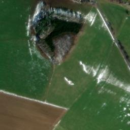 Satellite imagery of [Hlavňovice-Milínov] church t., CZ