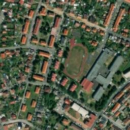 Satellite imagery of SOLO [Sušice nad Otavou] former matches factory chimney, CZ
