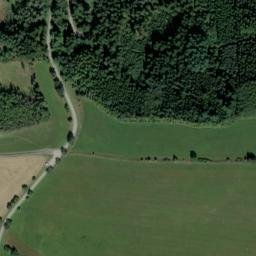 Satellite imagery of Svatá Anna [Kraselov] church t., CZ