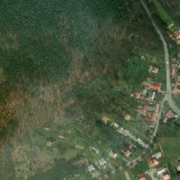 Satellite imagery of [Habrovany] church t., CZ