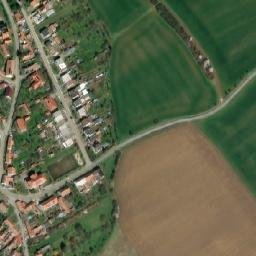 Satellite imagery of [Habrovany] church t., CZ