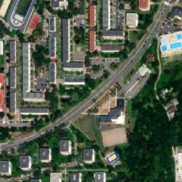 Satellite imagery of [Zlín] church t., CZ