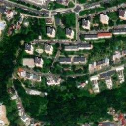 Satellite imagery of [Zlín] church t., CZ