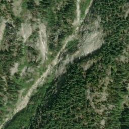 Satellite imagery of Mount Hansen, CA