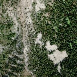 Satellite imagery of Mount Gladstone, CA