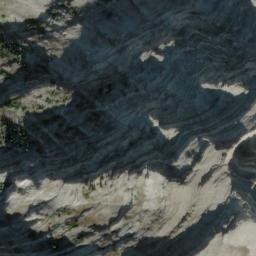 Satellite imagery of Overfold Mountain, CA
