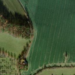 Satellite imagery of [Volenice-Vojnice] church t., CZ