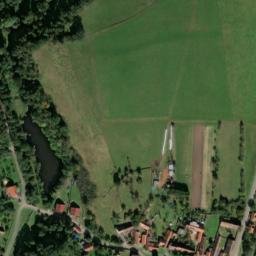 Satellite imagery of [Jinín] church t., CZ