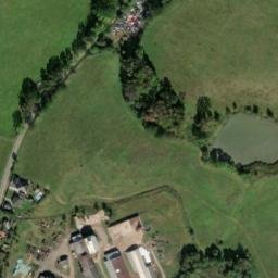 Satellite imagery of [Jinín] church t., CZ