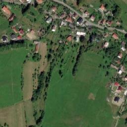 Satellite imagery of [Pozděchov] church t., CZ