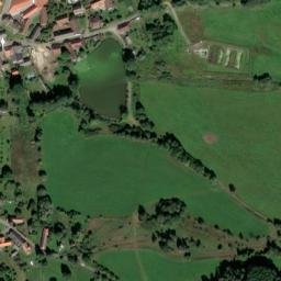 Satellite imagery of Svatá Anna [Kraselov] church t., CZ