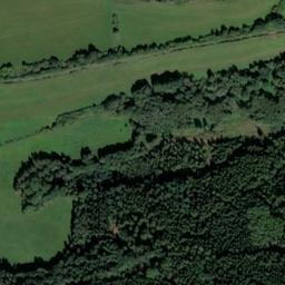 Satellite imagery of Svatá Anna [Kraselov] church t., CZ