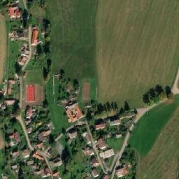 Satellite imagery of [Kostelní Radouň] church t., CZ
