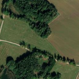 Satellite imagery of [Kostelní Radouň] church t., CZ