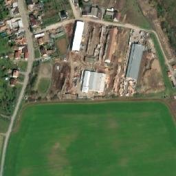 Satellite imagery of [Habrovany] church t., CZ