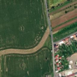 Satellite imagery of [Tečovice] church sanctus t., CZ