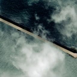 Satellite imagery of Verclut Point, JE