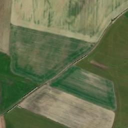 Satellite imagery of [Ražice-Štětice] chapel sanctus t., CZ