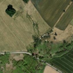 Satellite imagery of [Panské Dubenky] church t., CZ