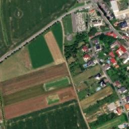 Satellite imagery of [Tečovice] church sanctus t., CZ