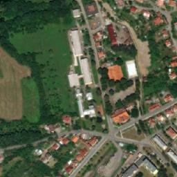 Satellite imagery of [Vizovice] church t., CZ