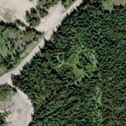 Satellite imagery of Bonanza Pass, CA