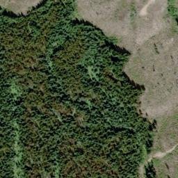 Satellite imagery of Bonanza Pass, CA