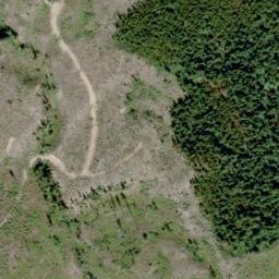 Satellite imagery of Bonanza Pass, CA