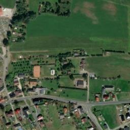 Satellite imagery of [Petrovice u Sušice] church t., CZ